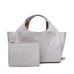 Torebka Gianni Chiarini. Szare torebki klasyczne Gianni Chiarini, bez wzorów, klasyczne, bez dodatków. Za 1,059.00 zł.