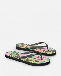 Japonki damskie Rip Curl Mixed Bloom Open Toe. Japonki Rip Curl, bez wzorów, z materiału, sportowe. Za 77.99 zł.