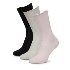Skarpety Roxy. Czerwone skarpetki Roxy, bez wzorów. Za 39.99 zł.