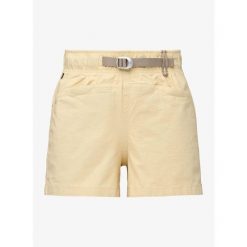 Spodenki wspinaczkowe damskie Black Diamond Ethos Shorts. Czerwone szorty Black Diamond, bez wzorów, sportowe. Za 272.99 zł.