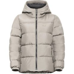 Kurtka puchowa damska Jack Wolfskin Frozen Palace. Białe kurtki Jack Wolfskin, s, bez wzorów, z materiału, bez kaptura. Za 899.99 zł.