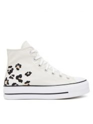 Converse Trampki Chuck Taylor All Star Lift Platform A14936C Écru. Trampki Converse, bez wzorów, z materiału, retro, bez zapięcia. Za 419.99 zł.