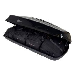 Torby Do Boksu Dachowego Modula Ciao 430 4Szt Kjust. Czarne torby podróżne KJUST, bez wzorów. Za 793.00 zł.