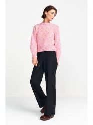 Rich & Royal Sweter w kolorze jasnoróżowym rozmiar: XS. Różowe swetry Rich & Royal, xs, bez wzorów, z wełny, bez ramiączek. Za 201.08 zł.