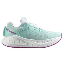 Buty do biegania damskie Salomon Aero Glide 3. Niebieskie buty do biegania Salomon, bez wzorów, z materiału, bez zapięcia, do biegania. Za 696.00 zł.