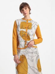 BGN Kardigan w kolorze pomarańczowym rozmiar: 38. Pomarańczowe swetry BGN, bez wzorów, bez ramiączek. Za 92.42 zł.