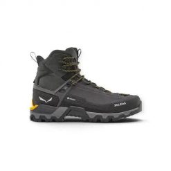 Buty trekkingowe damskie Salewa MTN Trainer 3 Tech MD GTX. Czarne buty trekkingowe Salewa, na zimę, z materiału, za kostkę, bez zapięcia. Za 1,477.00 zł.