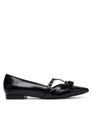 Liu Jo Baleriny Vivien 09 SF6005 EX196 Czarny. Czarne baleriny Liu Jo, bez wzorów, z lakierowanej skóry, bez obcasa, bez zapięcia. Za 659.99 zł.