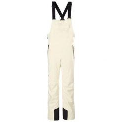 Damskie spodnie narciarskie na szelkach Helly Hansen Legendary. Białe spodnie narciarskie Helly Hansen, bez wzorów, narciarskie. Za 1,034.90 zł.