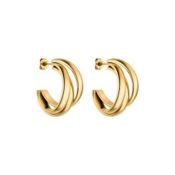 Purelei Purelei Kolczyki Cascade Kolczyki koła 1 ct Damski. Czerwone kolczyki Purelei, srebrne. Za 169.19 zł.