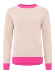 Zwillingsherz Kaszmirowy sweter w kolorze beżowym rozmiar: M. Brązowe swetry Zwillingsherz, m, bez wzorów, z kaszmiru, bez ramiączek. Za 459.04 zł.