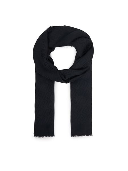 Liu Jo Szal 2A6001 T0300 Czarny. Czarne szaliki i kominy Liu Jo, bez wzorów, z wiskozy. Za 249.99 zł.