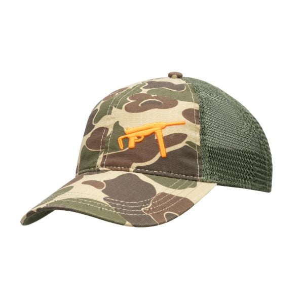 Czapka Trucker Duck Hunter. Zielone czapki z daszkiem HELIKON-TEX, bez wzorów, z bawełny, klasyczne. Za 102.99 zł.