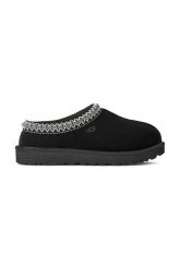 UGG W TASMAN II Kapcie damskie. Czarne kapcie UGG, bez wzorów, z lyocellu. Za 579.99 zł.