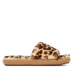 Kapcie EMU Australia. Brązowe kapcie Emu Australia, bez wzorów. Za 299.99 zł.