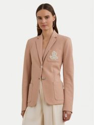 LAUREN RALPH LAUREN Marynarka 200797305023 Różowy Slim Fit. Czerwone marynarki i żakiety Lauren Ralph Lauren, s, bez wzorów, z syntetyku, bez ramiączek. Za 849.99 zł.