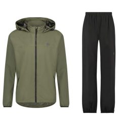 GO Rain Suit Essential Green. Zielone kombinezony AGU, m, bez wzorów, z materiału, biznesowe, bez kołnierzyka, bez ramiączek, krótkie. Za 470.60 zł.