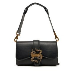 Torebka Just Cavalli. Czarne torebki klasyczne Just Cavalli, bez wzorów, klasyczne, bez dodatków. Za 949.99 zł.