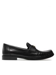 Coach Mokasyny Jolene Lthr Loafer CK017 Czarny. Czarne mokasyny Coach, bez wzorów, ze skóry. Za 489.99 zł.