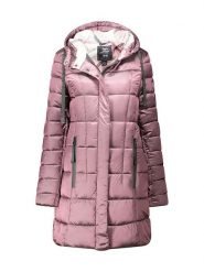 Canadian Peak Płaszcz zimowy "Bullieak" w kolorze jasnoróżowym rozmiar: XXL. Różowe płaszcze Canadian Peak, na zimę, xxl, bez wzorów, z puchu, bez kaptura. Za 279.11 zł.