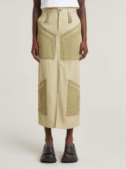 G-Star Spódnica w kolorze beżowym rozmiar: W27. Brązowe spódnice G-Star, na co dzień, bez wzorów, z lyocellu, retro, maxi, proste. Za 422.05 zł.