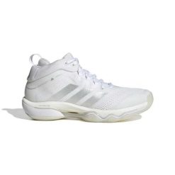 Damskie buty halowe adidas Crazyflight 7 Mid. Białe buty do biegania adidas, bez wzorów, z gumy, bez zapięcia, do biegania. Za 606.50 zł.