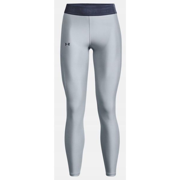 Legginsy sportowe damskie Under Armour Branded WB. Niebieskie bielizna termoaktywna damska Under Armour, s, bez wzorów, z tkaniny. Za 119.99 zł.