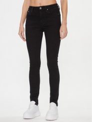 Pepe Jeans Jeansy PL204584XG6 Czarny Skinny Fit. Czarne jeansy Pepe Jeans, bez wzorów, z bawełny. Za 239.99 zł.