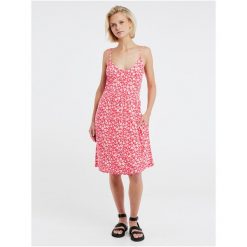 Sukienka damska Protest PRTTANA dress. Czerwone sukienki Protest, l, bez wzorów, sportowe, bez kołnierzyka, bez ramiączek, sportowe. Za 289.98 zł.