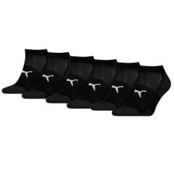 Skarpety Puma Sport Sneaker Amortyzowane, 6 szt. Czarne. Czarne skarpetki Puma, bez wzorów, z elastanu. Za 162.99 zł.