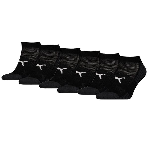 Skarpety Puma Sport Sneaker Amortyzowane, 6 szt. Czarne. Czarne skarpetki Puma, bez wzorów, z elastanu. Za 162.99 zł.