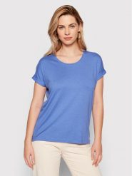 ONLY T-Shirt Moster 15106662 Niebieski Loose Fit. Niebieskie t-shirty ONLY, m, bez wzorów, z wiskozy, bez kołnierzyka, bez ramiączek. Za 59.99 zł.
