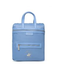 Beverly Hills Polo Club Plecak BHPC-E-024-CCC-05 Błękitny. Niebieskie plecaki Beverly Hills Polo Club, bez wzorów, z tworzywa sztucznego, bez dodatków. Za 129.99 zł.