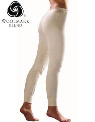 Legginsy sportowe damskie Woolona Oversize Merino. Brązowe legginsy sportowe WOOLONA, l, bez wzorów, z materiału, z standardowym stanem. Za 162.00 zł.