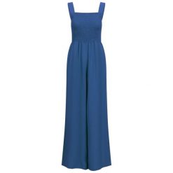 Damski jumpsuit Trespass Cove. Niebieskie kombinezony Trespass, s, bez wzorów, z wiskozy, bez kołnierzyka, bez ramiączek, długie. Za 276.60 zł.
