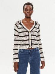 Brave Soul Kardigan LKC-248TRIXIE Écru Relaxed Fit. Swetry Brave Soul, xxl, bez wzorów, z bawełny, bez ramiączek. Za 59.99 zł.