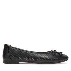 Baleriny Clara Barson. Czarne baleriny Clara Barson, bez wzorów, bez obcasa, bez zapięcia. Za 89.99 zł.