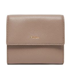 Portfel Furla. Brązowe portfele Furla, bez wzorów. Za 519.99 zł.