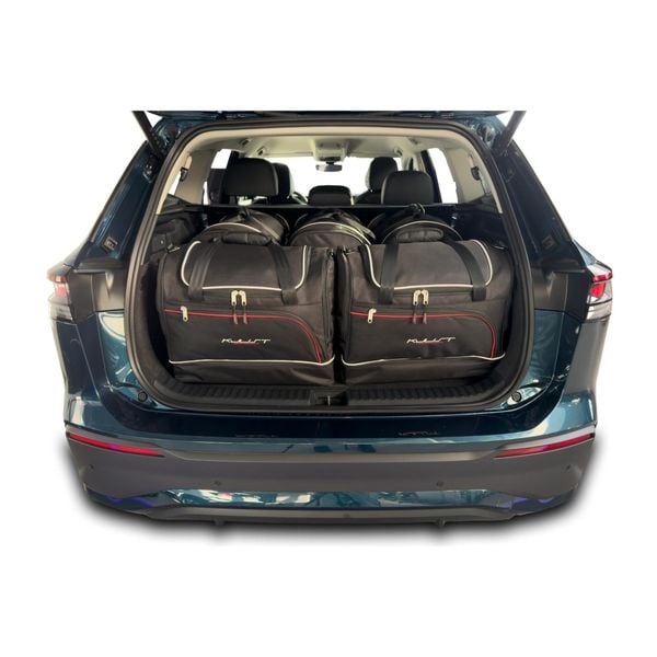 Torby Do Bagażnika Vw Tayron Mhev 2024+ 5Szt Kjust. Czarne torby podróżne KJUST, bez wzorów. Za 1,558.00 zł.