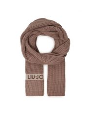 Liu Jo Szalik 2F5056 M0300 Brązowy. Brązowe szaliki i kominy Liu Jo, bez wzorów, z materiału. Za 299.99 zł.
