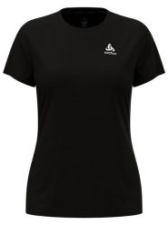 Odlo Koszulka "Essential flyer" w kolorze czarnym do biegania rozmiar: L. Czarne t-shirty sportowe ODLO, l, bez wzorów, z materiału, bez ramiączek, do biegania. Za 123.25 zł.