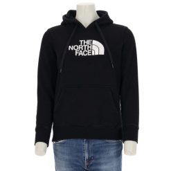Second life - The North Face bluza damska z kapturem czarna - Jak nowy. Czarne bluzy The North Face, l, bez wzorów, eleganckie, bez ramiączek, z kapturem. Za 127.76 zł.