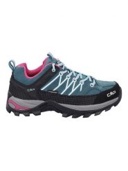 CMP Skórzane buty trekkingowe "Rigel Low" w kolorze niebiesko-antracytowym rozmiar: 37. Niebieskie trekkingi CMP, bez wzorów, z materiału, bez zapięcia, outdoorowe. Za 206.78 zł.