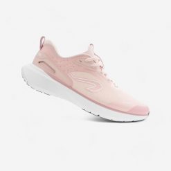 Buty do biegania damskie Kiprun Jogflow 190.1. Białe buty do biegania KIPRUN, bez wzorów, bez zapięcia, do biegania. W wyprzedaży za 119.99 zł.
