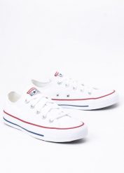 Trampki Converse Chuck Taylor All Star Ox Białe (M7652C). Białe trampki sportowe Converse, bez wzorów, z gumy, bez zapięcia, do koszykówki, converse all star. Za 249.99 zł.