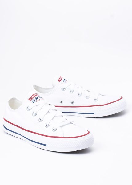 Trampki Converse Chuck Taylor All Star Ox Białe (M7652C). Białe trampki sportowe Converse, bez wzorów, z gumy, bez zapięcia, do koszykówki, converse all star. Za 249.99 zł.