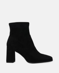 KLASYCZNE BOTKI Z KWADRATOWYM NOSKIEM R012MTBLOBB002. Botki Venezia, bez wzorów, klasyczne, bez obcasa, bez zapięcia. Za 339.00 zł.