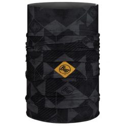 Chusta biegowa unisex Buff Orginal Ecostretch Micor Graphite całoroczna. Szare chusty Buff, bez wzorów. Za 98.00 zł.