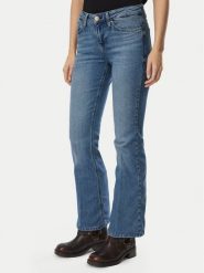 Guess Jeansy W6BAJ7 D2094 Niebieski Bootcut Fit. Niebieskie jeansy Guess, z aplikacjami, z bawełny. Za 445.99 zł.