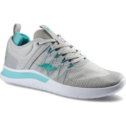 Szare Sneakersy Kangaroos Damskie Sportowe Buty. Szare buty treningowe Kangaross, bez wzorów, bez zapięcia. Za 199.00 zł.